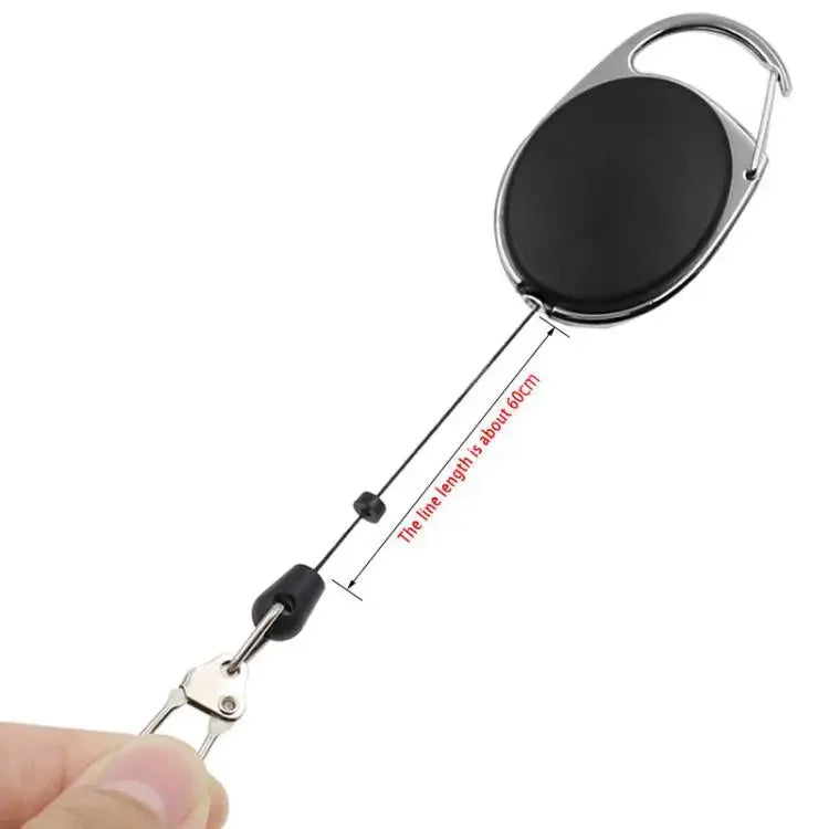 Retractable Badge Reel – Zinger Retractor with Clip for Fly Fishing Gear