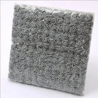 Mini Foam Rose Flower Heads – 2cm Craft Embellishments for Wedding Decor