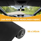 Foam Backed Suede Headliner Fabric – DIY Car Interior Repair Replacement
