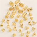 Hollow Out Hair Rings – Metal Jewelry Charms for Braids and Locs