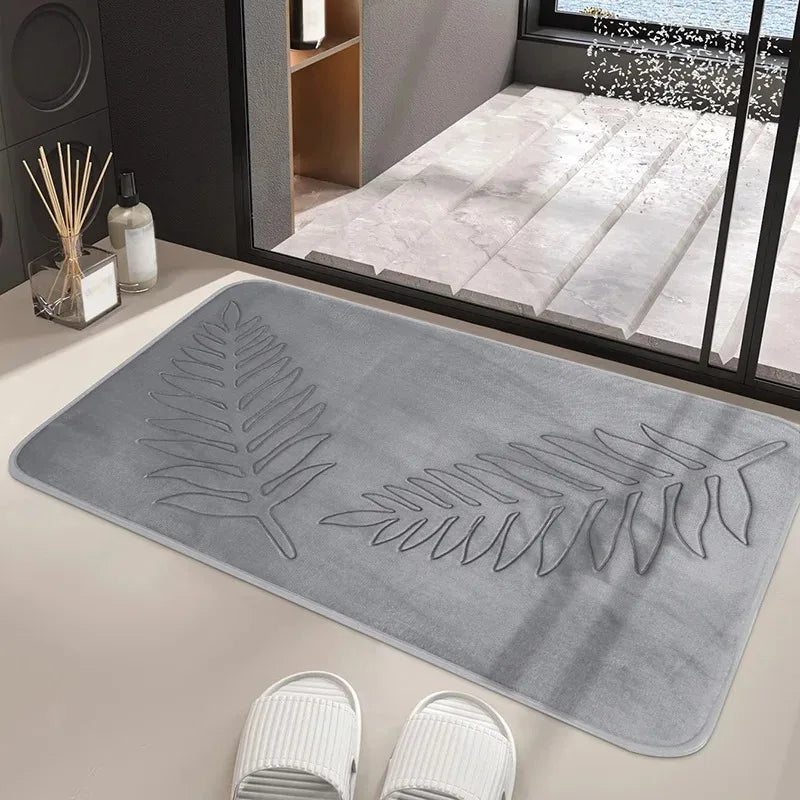 Memory Foam Bath Mat – Non-Slip Water Absorbent Rug for Bathroom