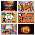 Basketball Stadium Photography Backdrop – Sport Theme for Kids Birthday Party