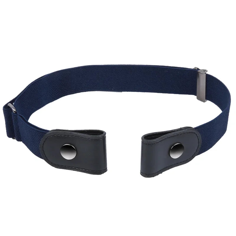 Stretch Elastic No Buckle Belt – Invisible Waistband for Men and Women