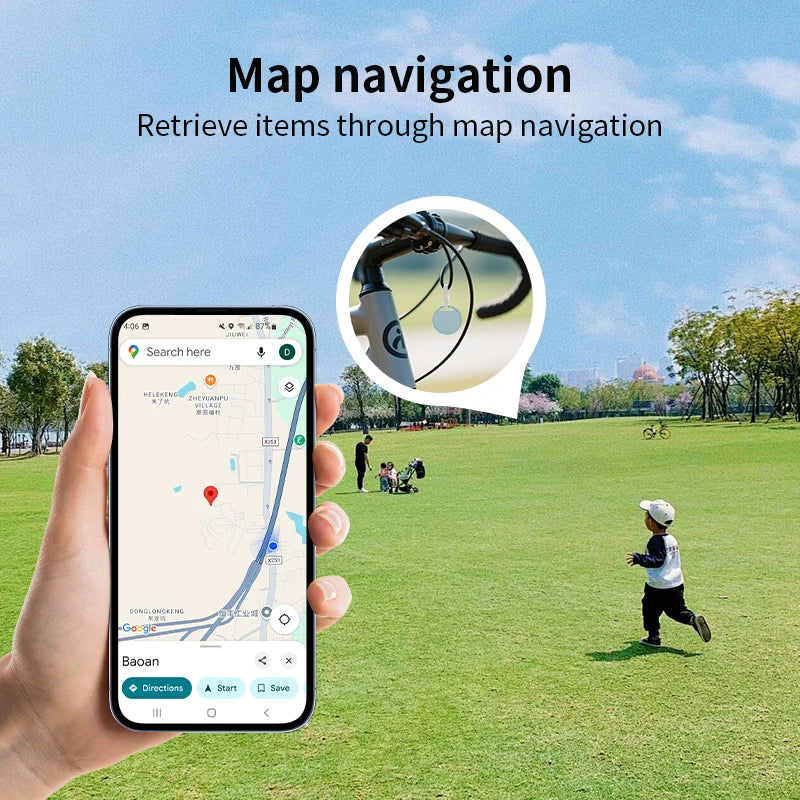 Bluetooth GPS Tracker – Wireless Key Locator for Android Pet and Item Tracking
