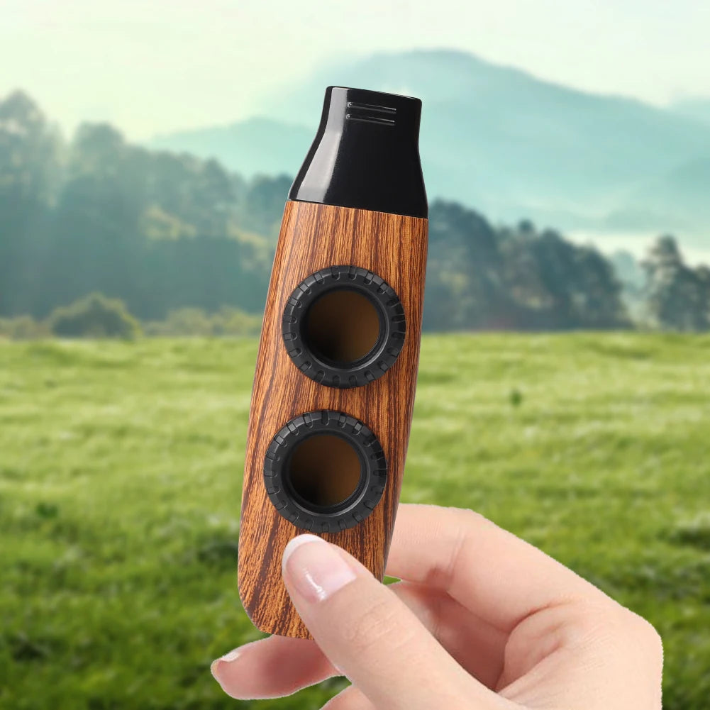 Portable Metal Kazoo – Double Membrane Musical Instrument for Kids and Adults