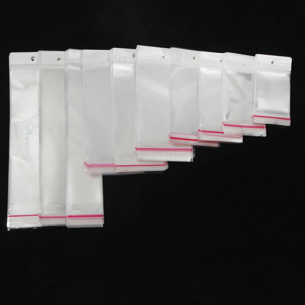 Self-Sealing Cellophane Bags – Transparent Adhesive Packaging for Gifts and Treats
