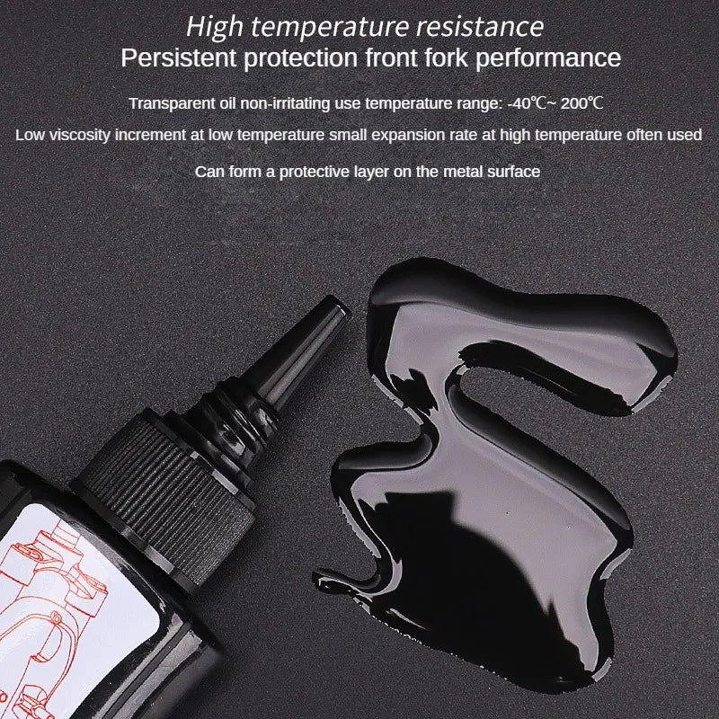Silicone Lubricant Oil – MTB Front Fork Shock Absorber Maintenance
