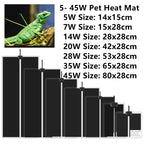 Adjustable Reptile Heat Mat – Terrarium Heating Pad for Pet Habitat