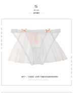 Lace Mesh Thong – Transparent Floral Lingerie for Sexy Occasions