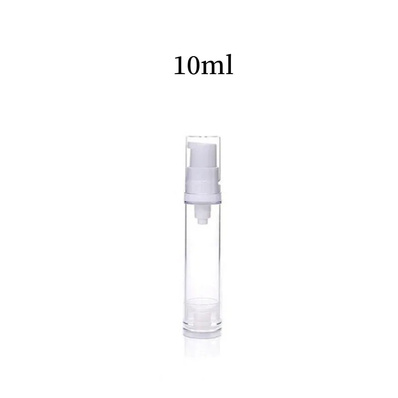 Vacuum Pump Bottle – Refillable Cosmetic Container for Travel Skincare
