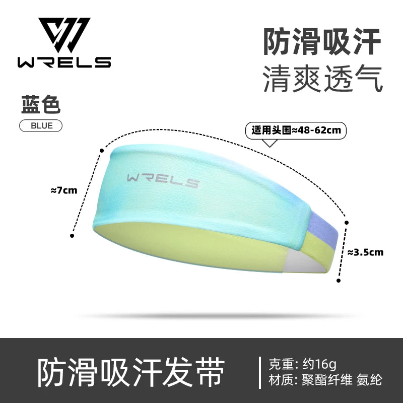 Breathable Elastic Sweatband – Moisture Wicking Headband for Fitness Sports