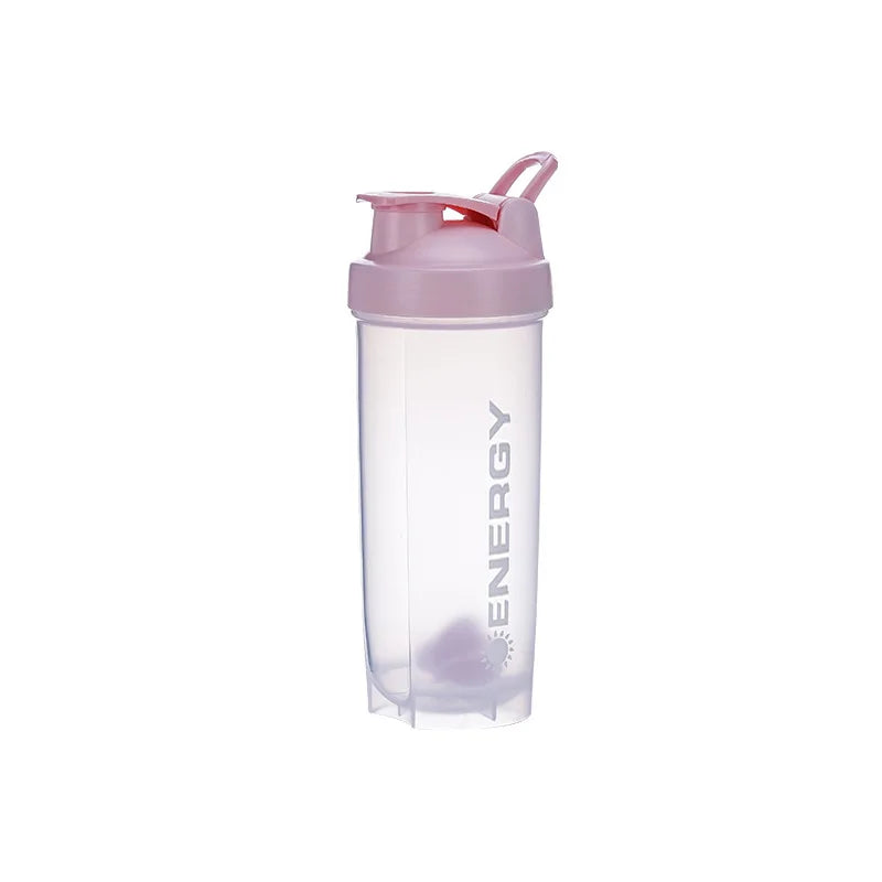 Portable Protein Shaker Bottle – Leakproof 700ml Cup for Gym and Outdoor Sports