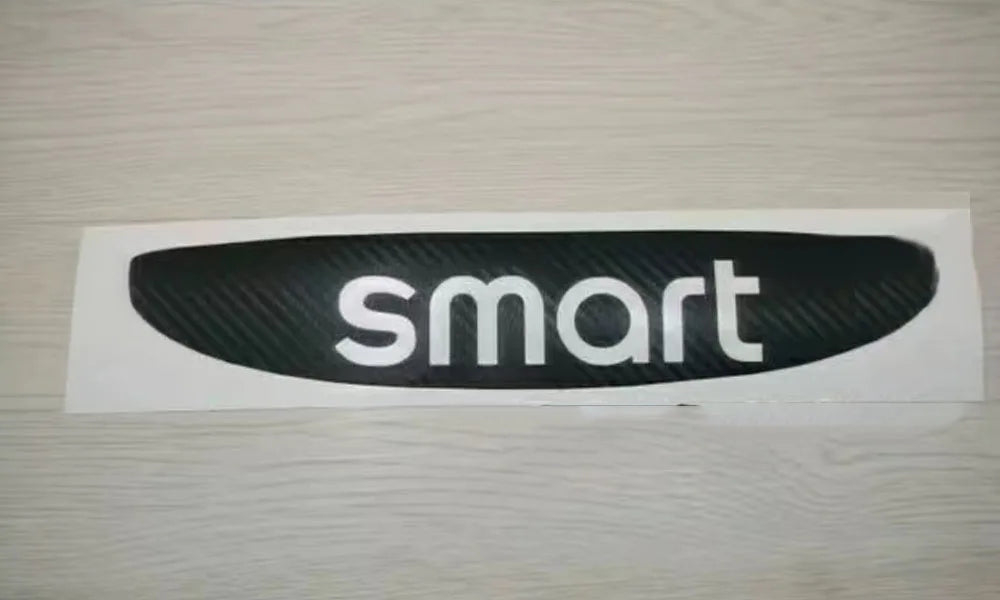Carbon Fiber Brake Light Decal – Decorative Overlay for Smart Fortwo Forfour