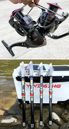Telescopic Carbon Fiber Fishing Rod – Spinning Reel Combo for Outdoor Fishing