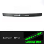 Carbon Fiber Door Sill Stickers – Protective Threshold Decals for Volkswagen