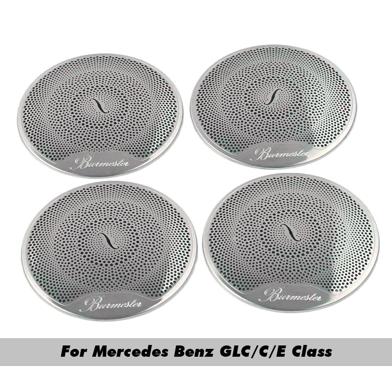 Stainless Steel Door Speaker Trim – Interior Upgrade for Mercedes Benz
