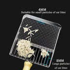 Stainless Steel Cat Litter Scoop – Durable Mesh Sifter for Pet Cleaning