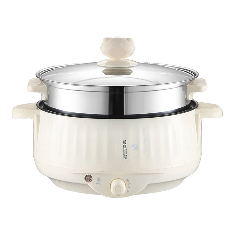 Non-Stick Electric Multi Cooker – Compact Household Pot for Small Meals