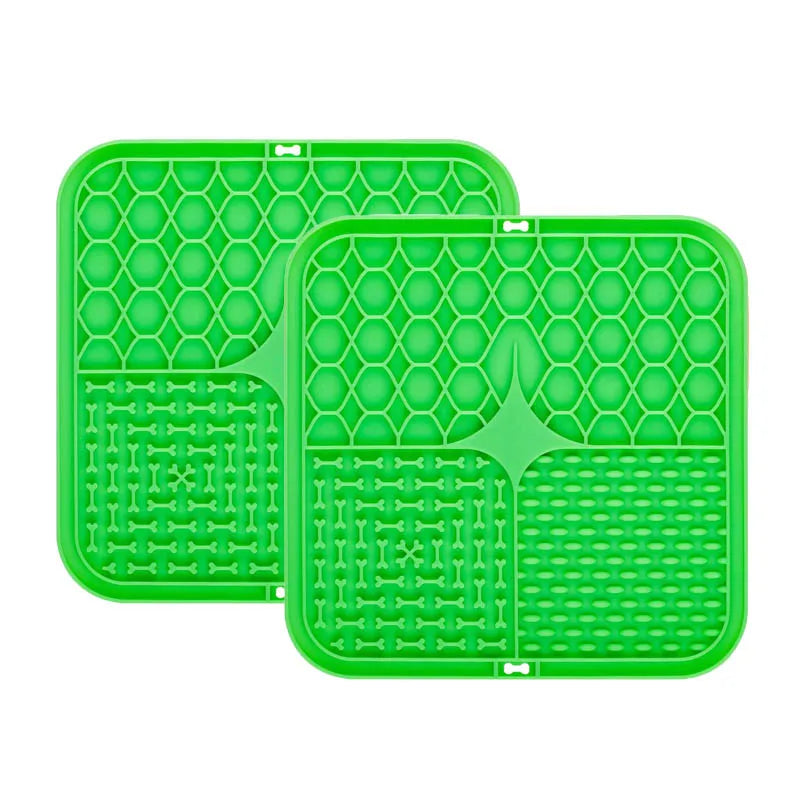 Slow Feeder Licking Mat – Anti-Choking Textured Pad for Dog and Cat Anxiety