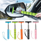 Telescopic Car Mirror Squeegee – Extendable Glass Wiper for Rain Removal