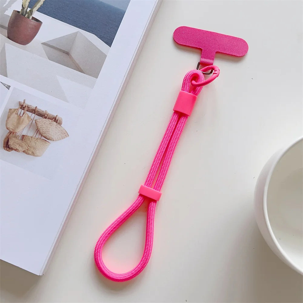 Adjustable Universal Hand Lanyard – Colorful Wrist Strap for Mobile Phones