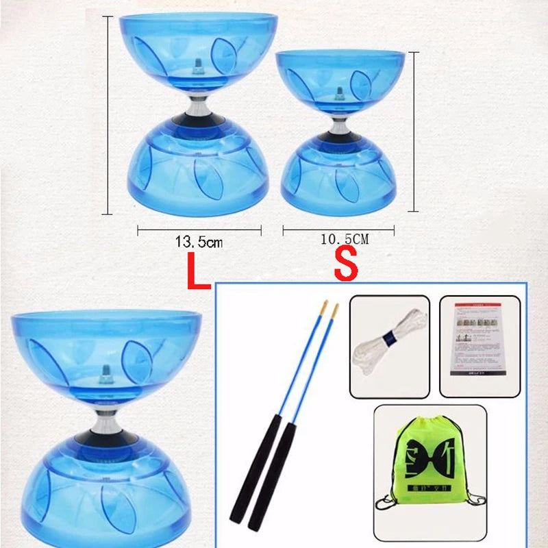 Portable Chinese Yoyo Diabolo – Agility Exercise Gear for Kids and Adults