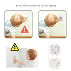 Plastic Electrical Socket Covers – Baby Proofing Outlet Protectors for Child Safety