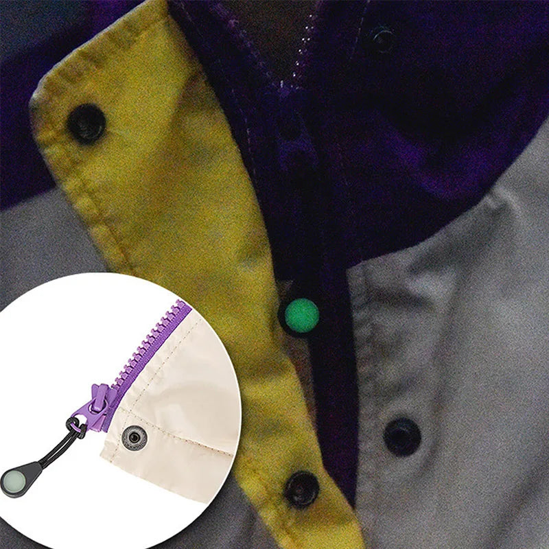Luminous Zipper Pulls – Glow in the Dark Accessories for Outdoor Camping Gear