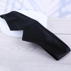 Black Fabric Eye Mask – Adjustable Blindfold for Anime Cosplay Costume