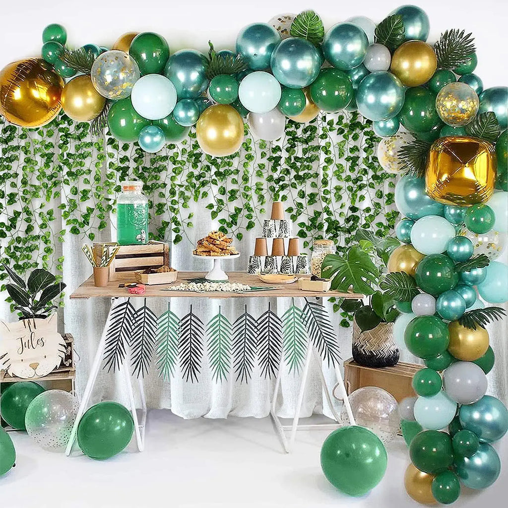 Artificial Ivy Leaf Garland – Realistic Greenery for Wedding Home Decor
