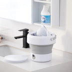 Portable Folding Washing Machine – Ultrasonic Mini Washer for Travel and Home