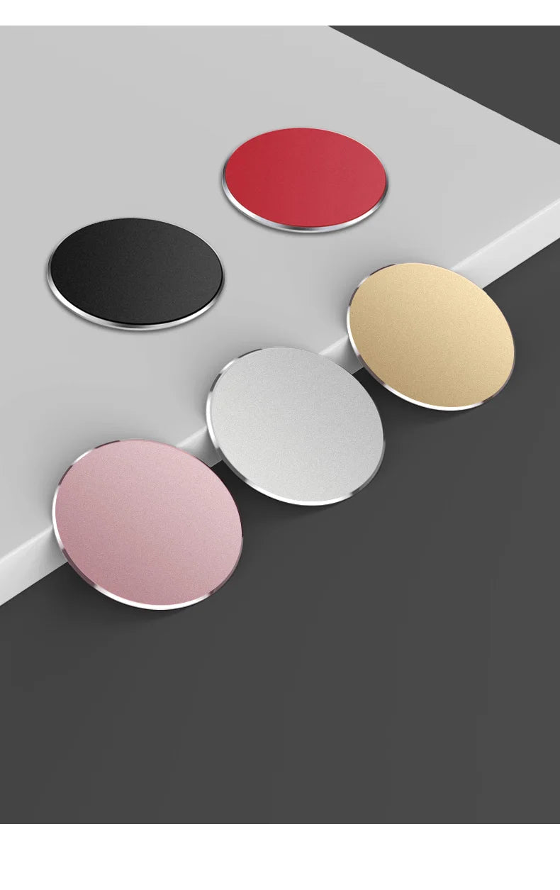 Thin Metal Adhesive Plate – Magnetic Mount Accessory for Car Phone Holders