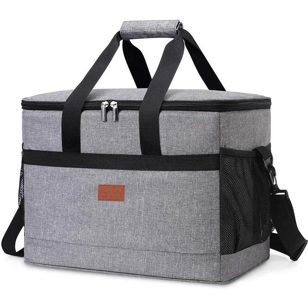 35L Collapsible Insulated Cooler Bag – Large Picnic Box for Outdoor Camping BBQ