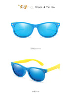 Silicone Kids Sunglasses – UV400 TR90 Goggles for Outdoor UV Protection