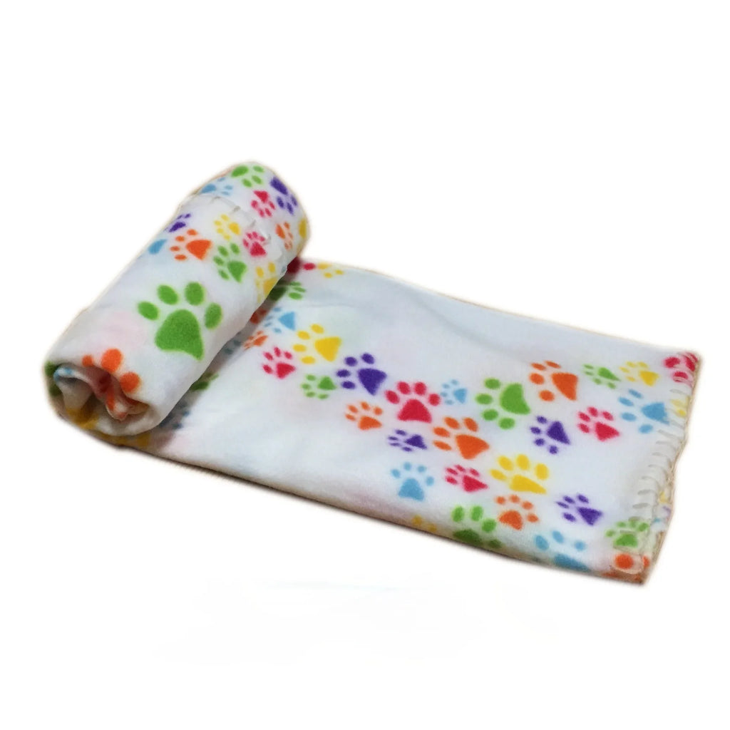 Reversible Fleece Pet Blanket – Comfortable Mat for Large Dogs