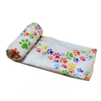 Reversible Fleece Pet Blanket – Comfortable Mat for Large Dogs