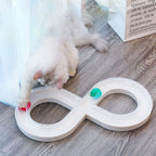 Interactive Cat Toy Set – Turntable and Tunnel for Indoor Exercise