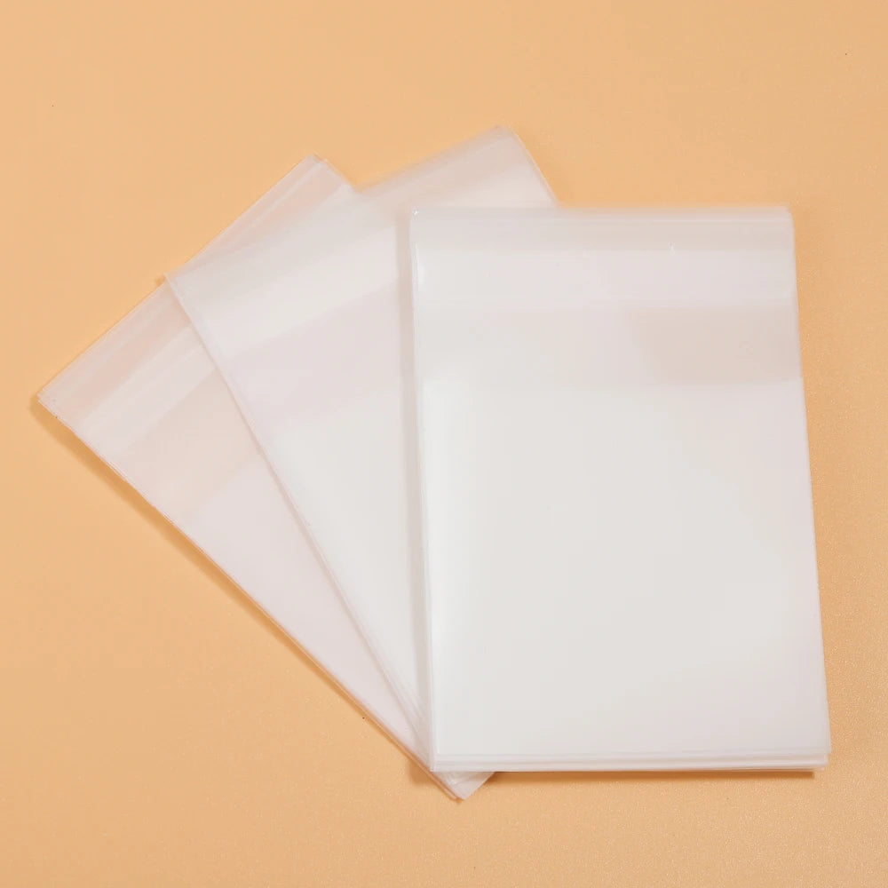 Frosted Self-Adhesive Bags – Transparent OPP Pouch for Cookie Packaging