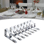 Triangle Tablecloth Clips – Stainless Steel Holders for Party and Picnic