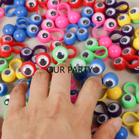 Wiggle Eye Finger Puppets – Googly Eye Rings for Kids Party Favors and Prizes