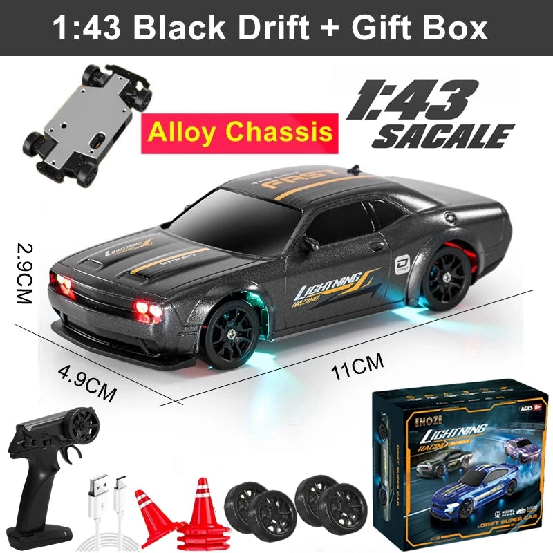 Mini Drift RC Racing Car – 4WD High Speed Vehicle for Desktop Play