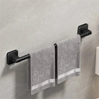 Wall Mounted Towel Rack – Stainless Steel Bathroom Storage for Home Organization