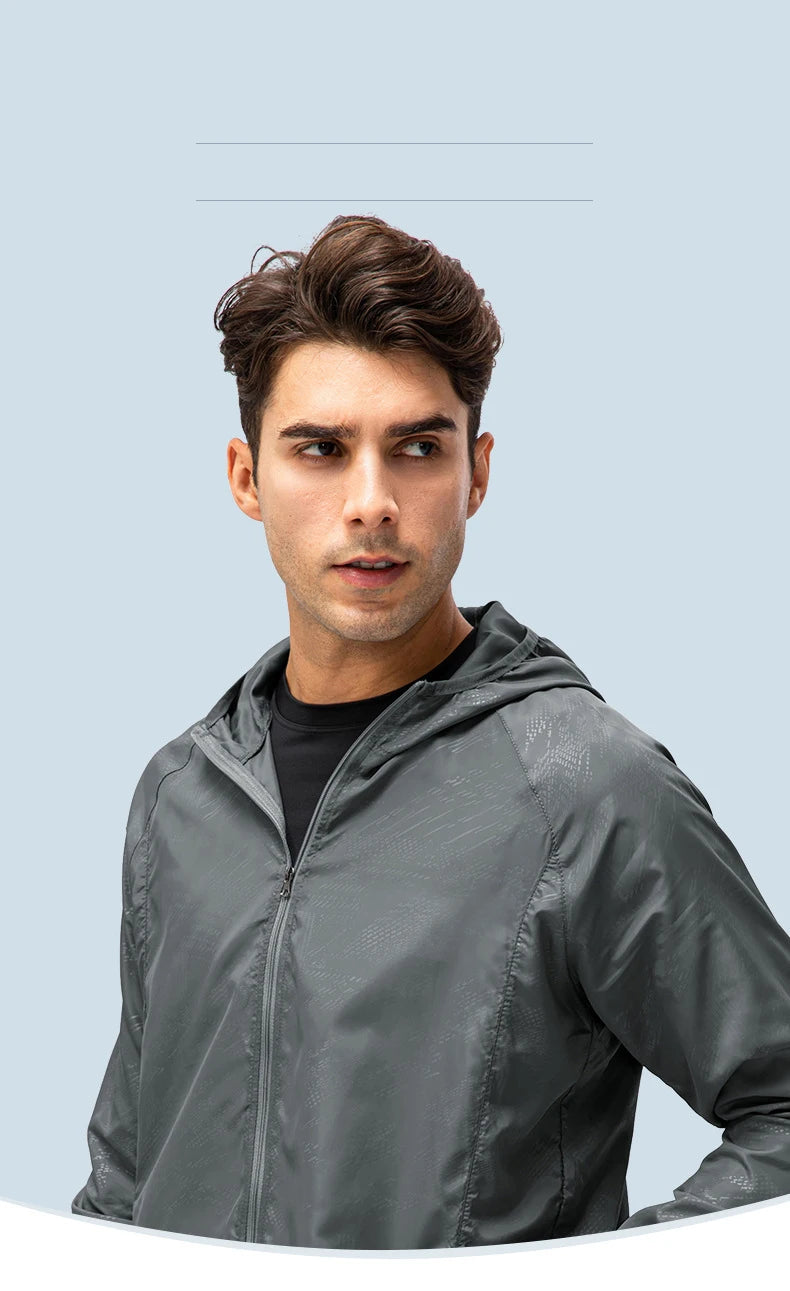 Waterproof Windbreaker Jacket – Sun Protection for Outdoor Hiking and Fishing