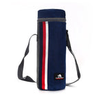 Insulated Oxford Water Bottle Bag – 1L/2L Pouch for Hiking and Summer Travel