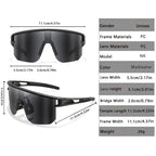 Kids Sport Cycling Sunglasses – UV400 Youth Eyewear for Outdoor Bike Baseball