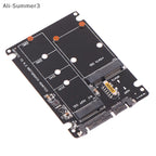 M.2 NGFF and mSATA SSD to SATA Adapter Board for Disk Conversion