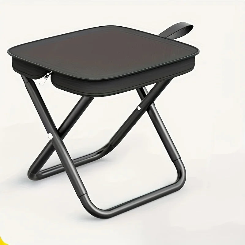 Portable Folding Stool – Lightweight Carrying Handle for Outdoor Camping