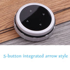 IDrive Multimedia Button Decals – Adhesive Interior Trim for BMW Models