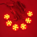 WiFi RGB LED Puck Lights – Dimmable Under Cabinet Lighting for Kitchen Decor