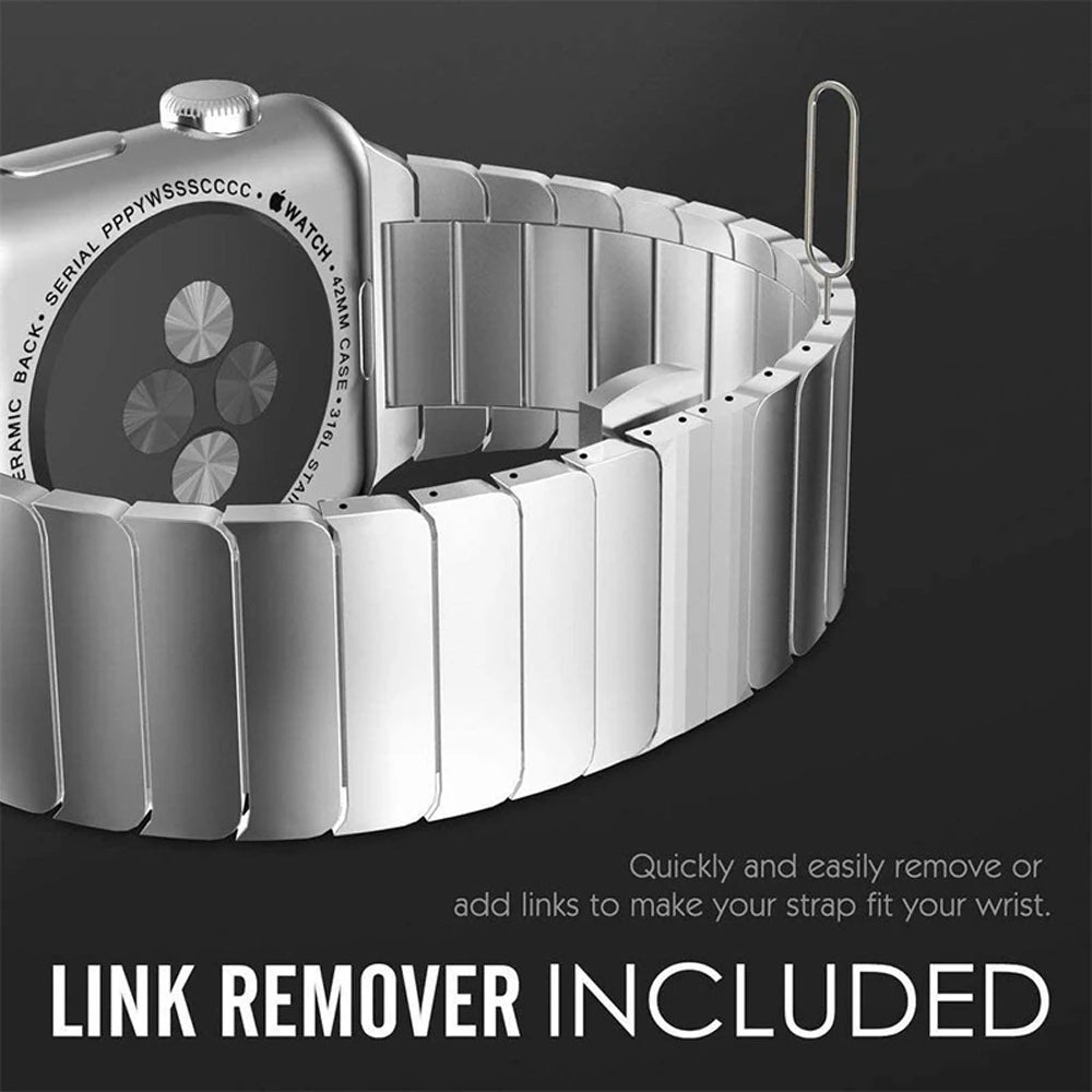 Titanium Apple Watch Band – Metal Replacement Strap for Series 1-10 and Ultra